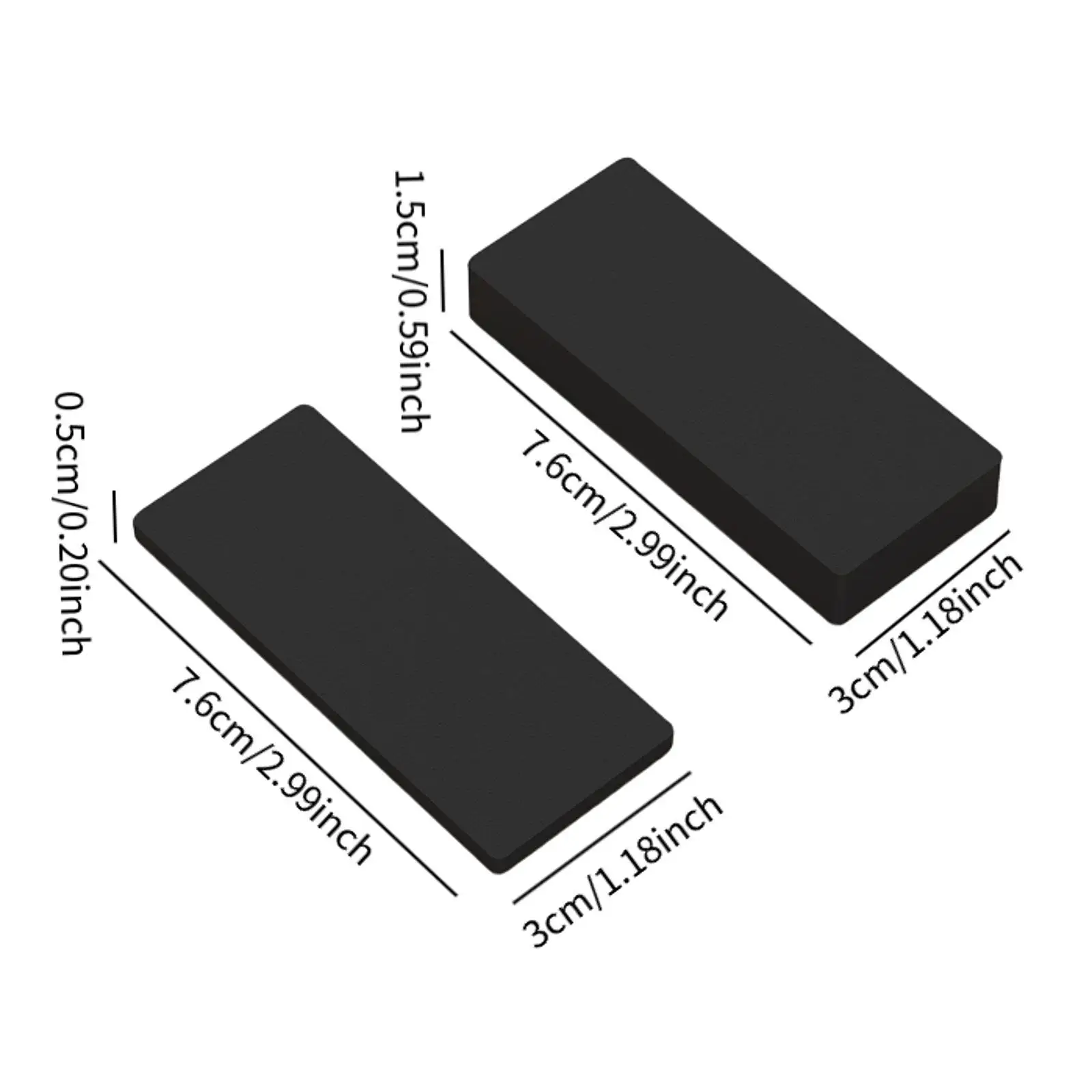 20 peças protetor de parede de rolhas de cabeceira para móveis cabeceira quarto