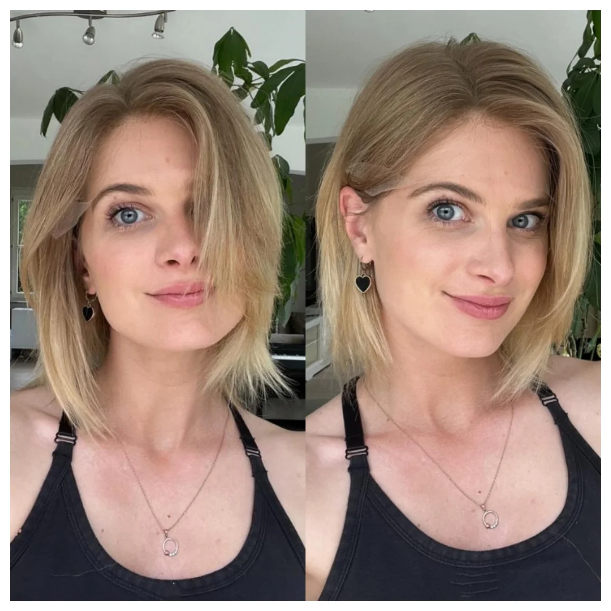 شعر مستعار أشقر قصير الدانتيل أمامي شعر مستعار اصطناعي أومبير شقراء مستقيم بوب شعر مستعار للنساء الجانب جزء الدانتيل شعر مستعار أمامي مقاومة للحرارة