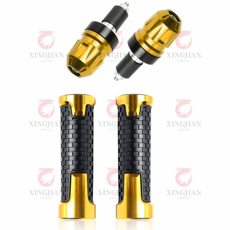 

Motorcycle Handlebar Grip Bar End Weights For HONDA CBR250R CBR300R NC750X NC700S CNC Aluminum Alloy Modification Accessories