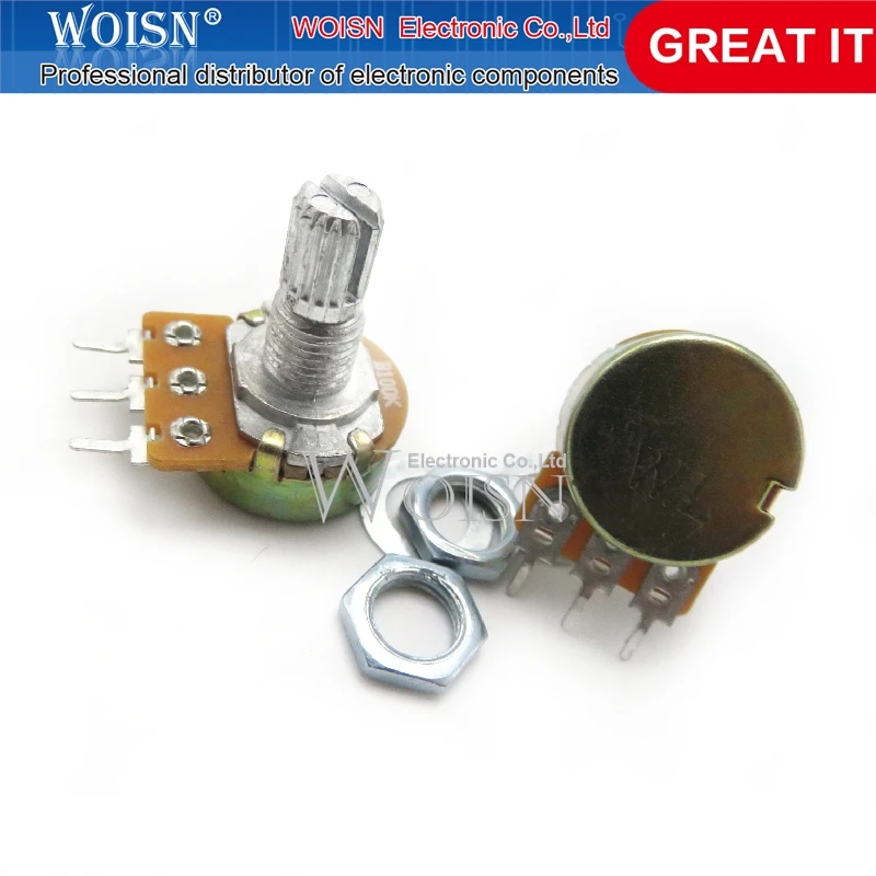 3 feet|WH148 B100K single potentiometer 15MM