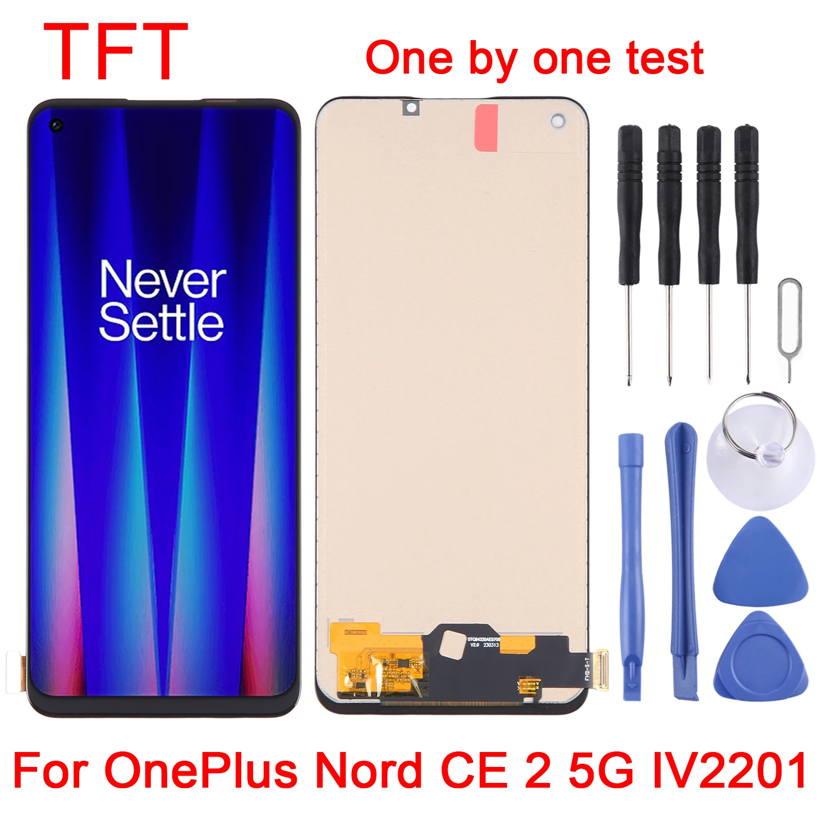 TFT LCD Screen For OnePlus Nord CE 2 5G IV2201 with Digitizer Full Assembly