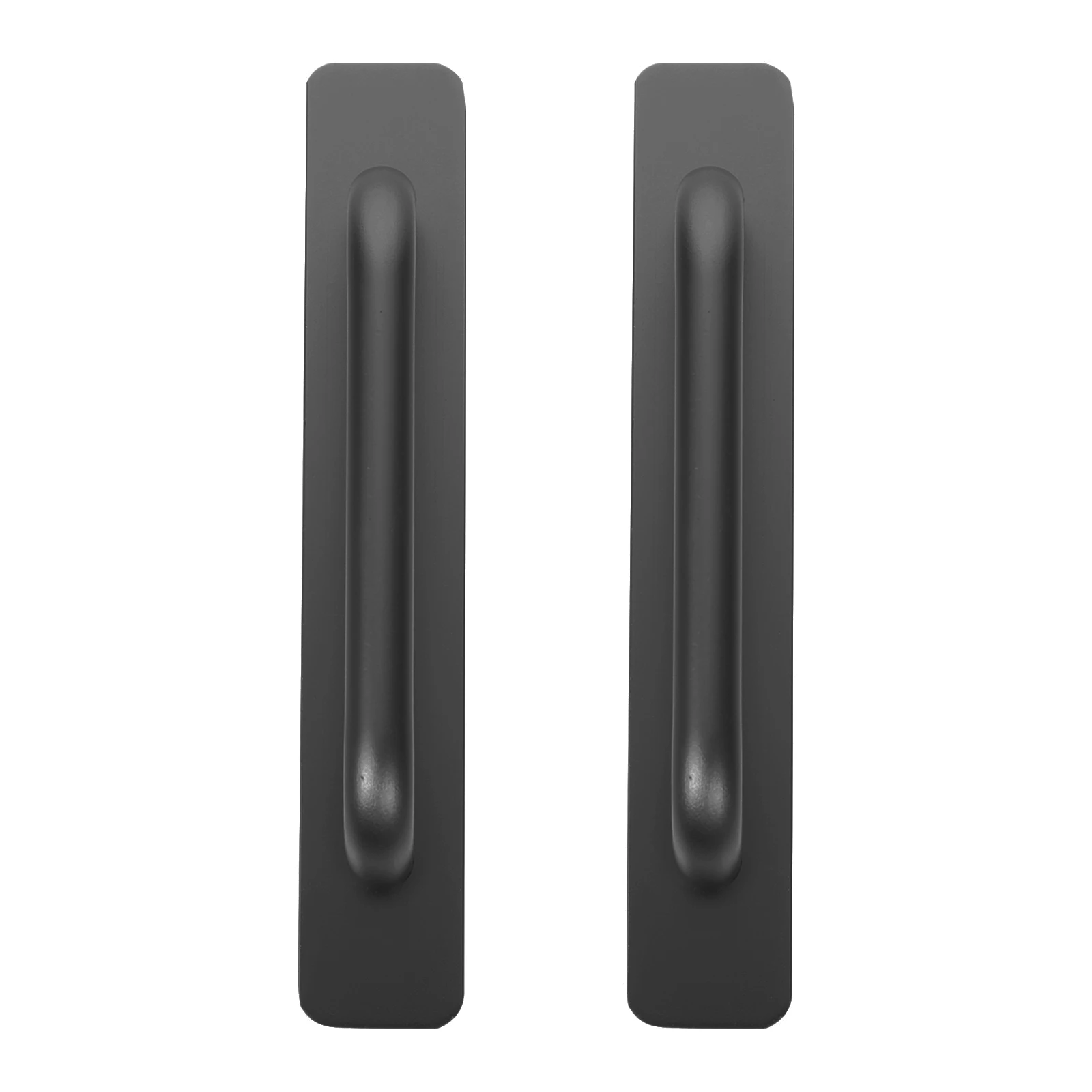

2pcs Aluminum Alloy Cabinet Handles Drawer Door Pulls Stick On Furniture Handle Sliding Barn Wardrobe Closet Adhesive Handles