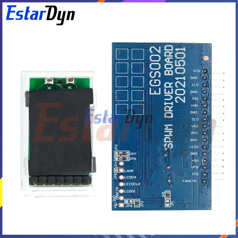 Estardyn 5V DC-AC Pure Sine Wave Inverter SPWM Driver Board EGS002 12Mhz Crystal Oscillator EG8010 + IR2113 Driving Module LCD