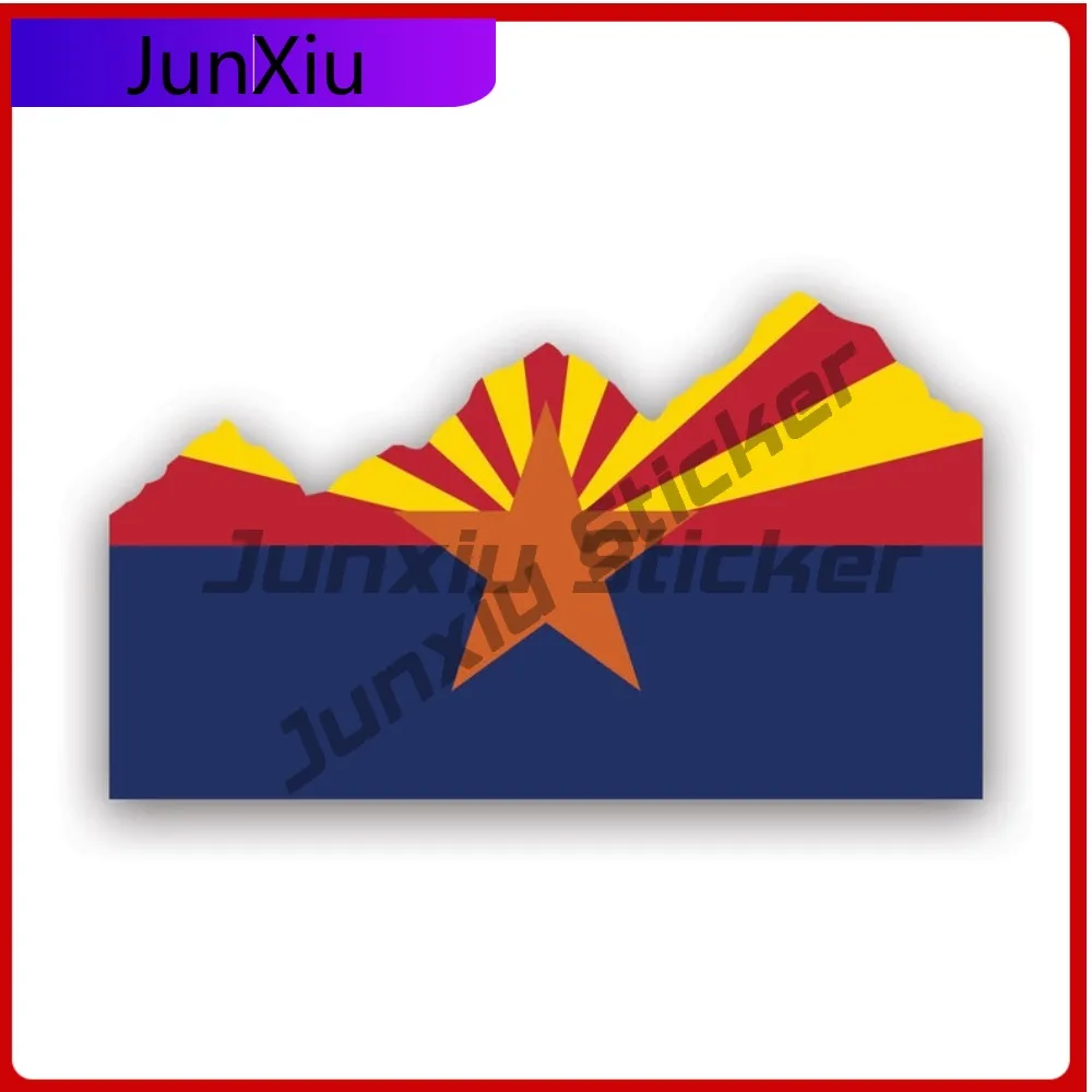 

Arizona State Rocky Mountains Sticker Uv Protected Az Mountain Mt Wilderness Explore Outdoors Hiking Car Sticker Vinyl Decal