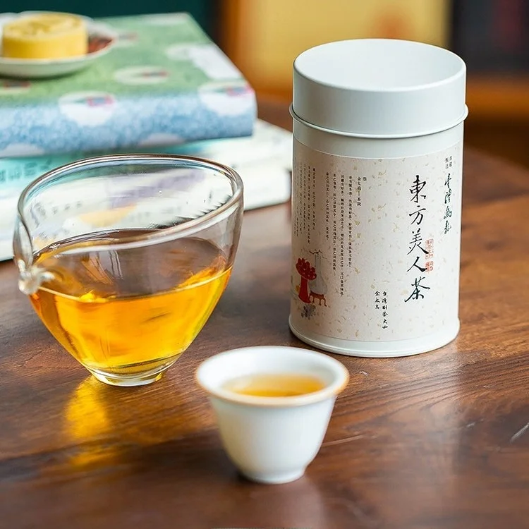 Té Premium de la marca Eastern Beau, de la nueva cosecha norteamericana, de 24 años de antigüedad, 50g, en recipiente de vidrio, con cuchara incluida para la ceremonia del té.