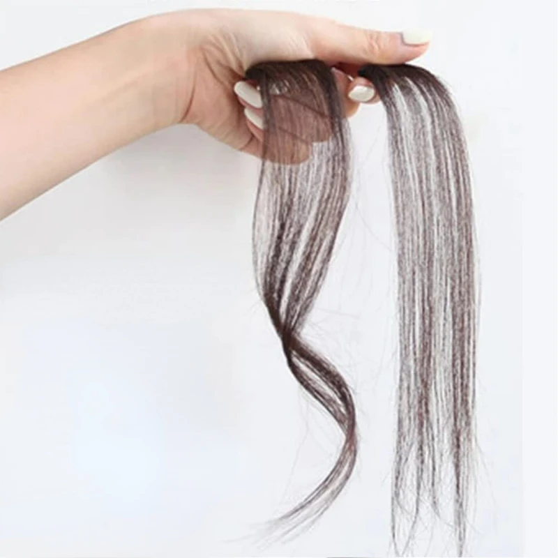 bangs hairpin 2-piece side bangs clip style tassel bangs long mirror legs combined into dragon beard bangs hair extensions