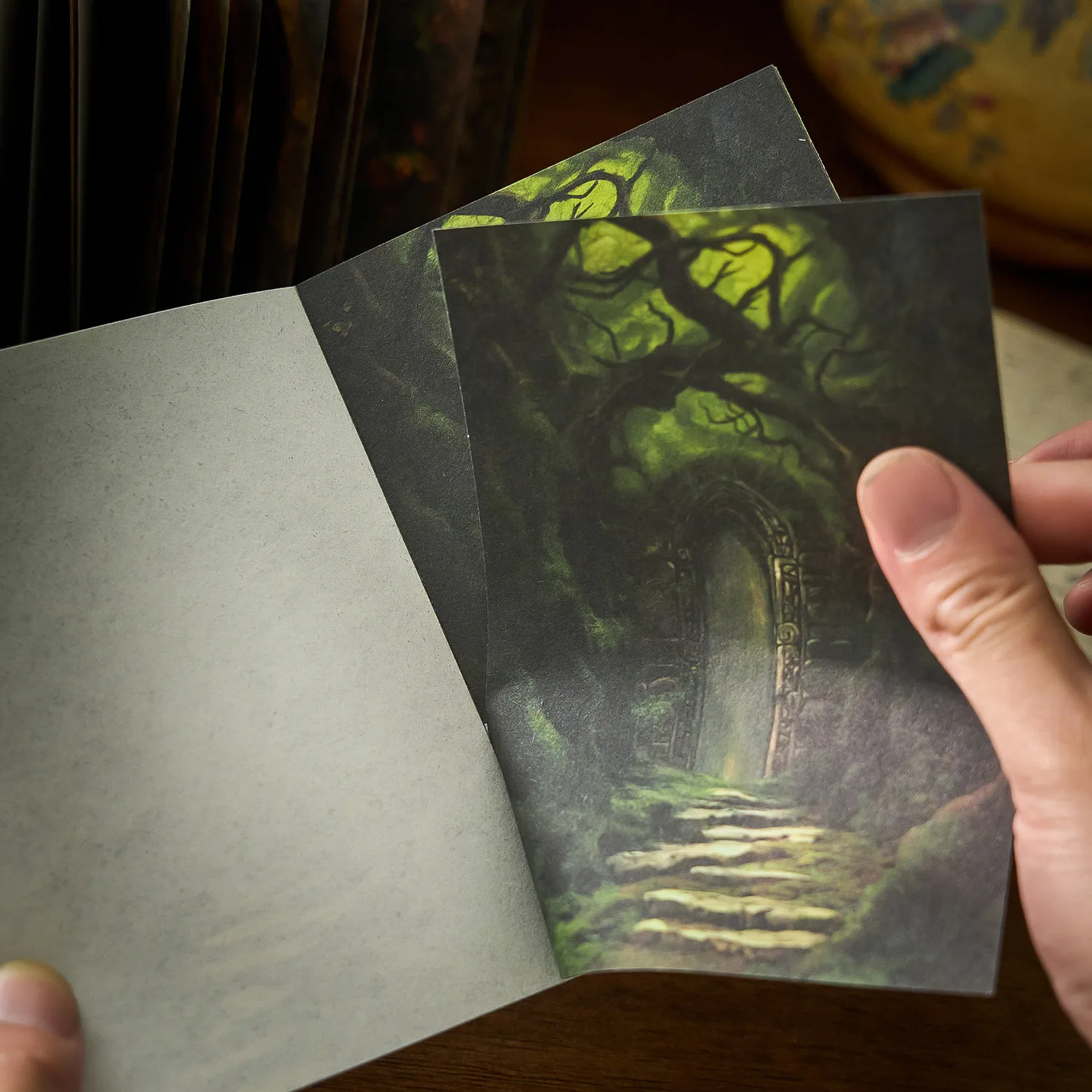 20 pcs Vintage Secret forest theme Decorative paper Planner handmade Diary Scrapbooking Background paper