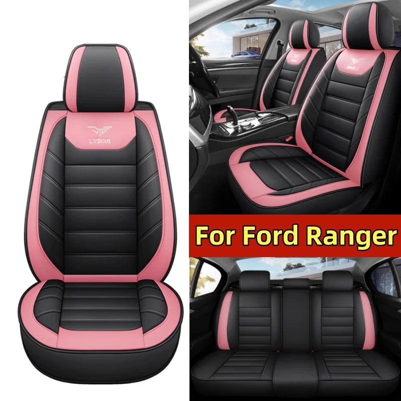 

For Ford Ranger Car seat cover four seasons PU leather soft full wrap waterproof wear-resistant seat cove