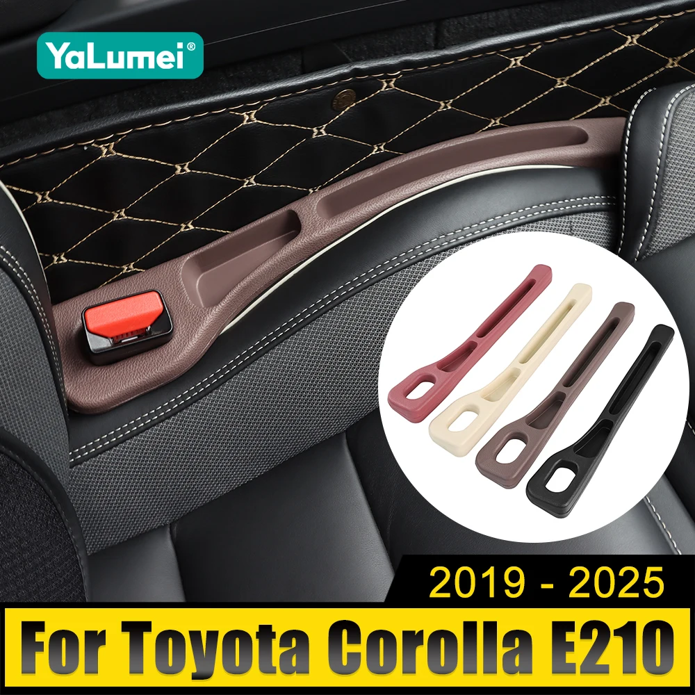 For Toyota Corolla E210 2019-2021 2022 2023 2024 2025 Hybrid Universal Car Seat Leak Proof Strip Side Seam Storage Organizer