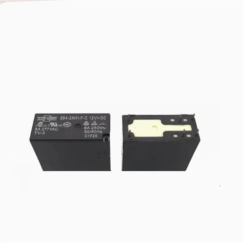 

NEW 894-2AH1-F-C 8942AH1FC 12V DCV12 12DCV 8A 6PIN relay