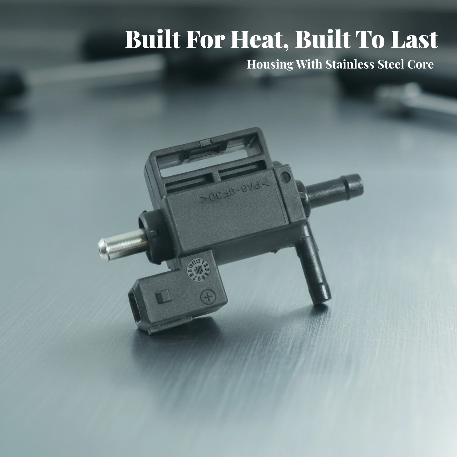 Forced Induction Solenoid Valve Long-Lasting Turbocharger Boost Control Solenoid Valve Turbocharged Compact for Mechanics