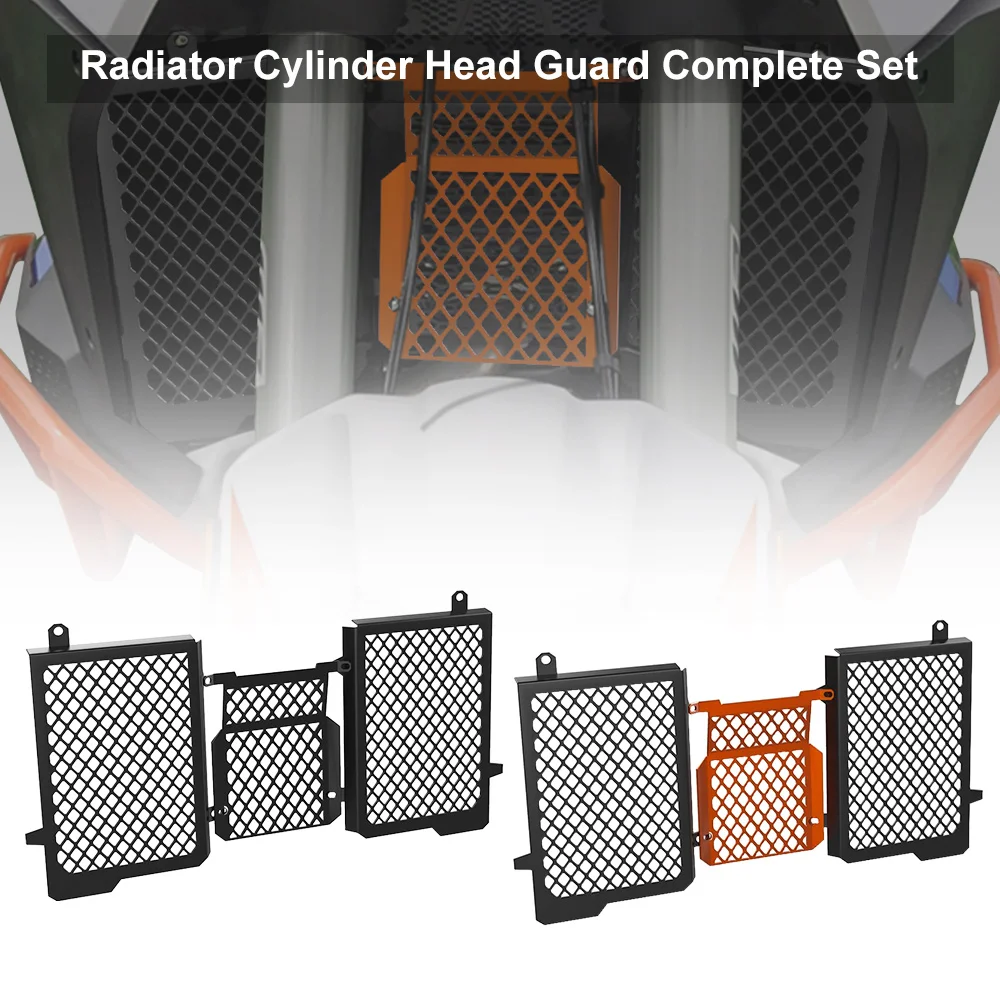 

Central Cylinder guard engine Radiator Guard Motorcycle For 1290 Super Adventure S R 2021 2022 2023 ADV protections aluminium