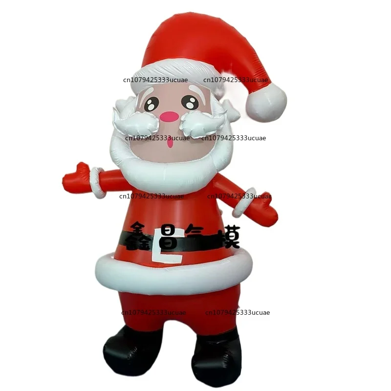 

Christmas Decorations Glowing Christmas Hat Inflatable Air Model Store Atmosphere Theme Arrangement Ornament