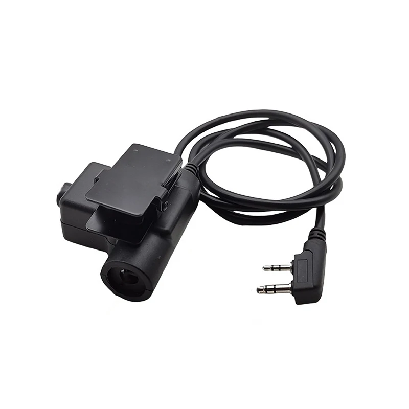 Taktische u94 ptt 7,0 kabel stecker headset adapter für walkie talkie k schnitts telle UV-5R UV-S9 plus UV-21