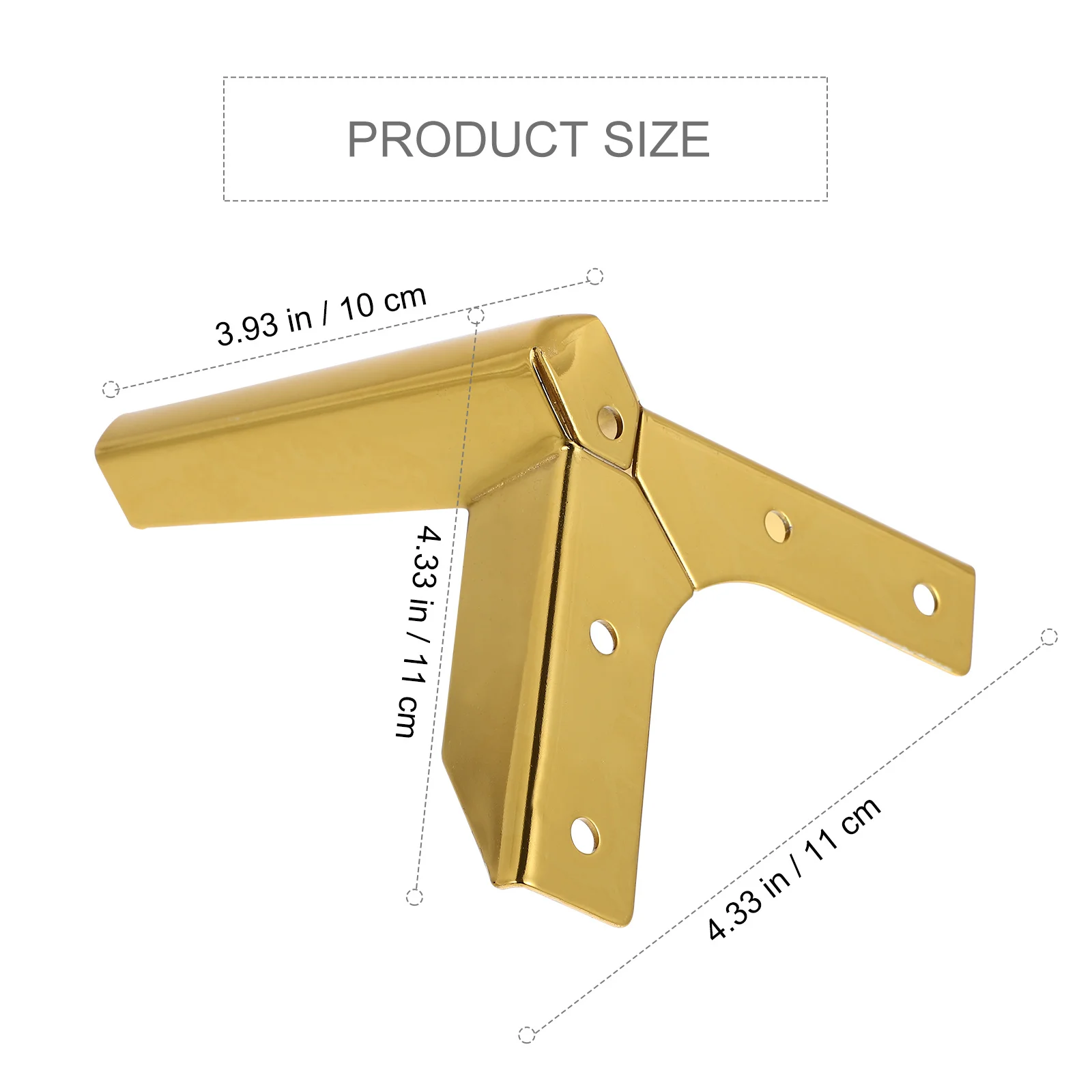 4 قطعة أقدام الطائرات خزانة معدنية الساق دعم القدم لطاولة أريكة رف الكتب الأثاث استقرار مستوي استبدال