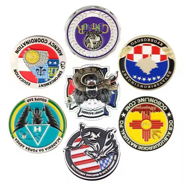 

Challenge Event Double Angel Personalized Antique Brass American Red Cross Challenge Coins