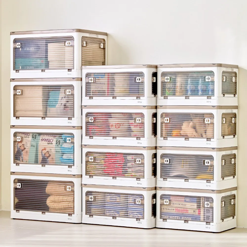 야외 접이식 대용량 자동차 보관함, 장난감 책, 식품 잡화, 정리함 옷장, 의류 용기, 1 개