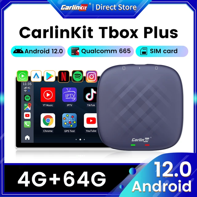 CarlinKit Tbox Plus Android12.0 4+64GB