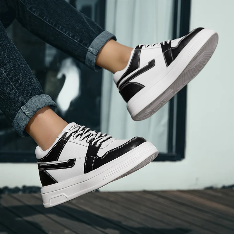 

Мужские туфли-лифты из воловьей кожи, увеличивающие рост кроссовки для мужчин, спортивная повседневная обувь 6 см, невидимая внутренняя удлиняющая обувь для женщин