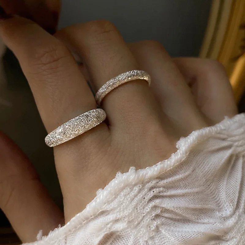 Temperament Vintage Shinning Hoop Earrings for Women Korea Trendy Earring Jewelry Prevent Allergy Party Accessories Gift image 5