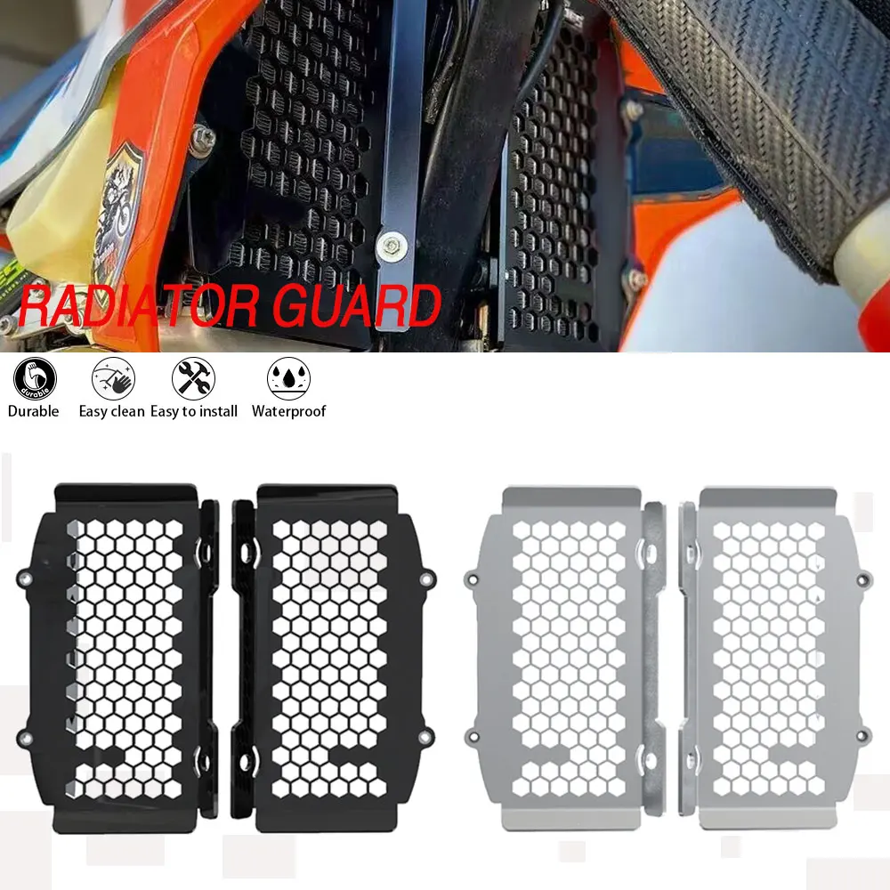 

For GASGAS EC MC EX 125 250 300 250F 350F 450F 2021 2022 2023 2024 Motorcycle Radiator Guard Protector Cover Oil Cooler Guard