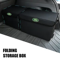 Caja de almacenamiento de maletero de coche de gran capacidad, bolsa de almacenamiento de herramientas automáticas, caja plegable para Land Rover SVR Range Evoque Defender L322 LR2 Evoque