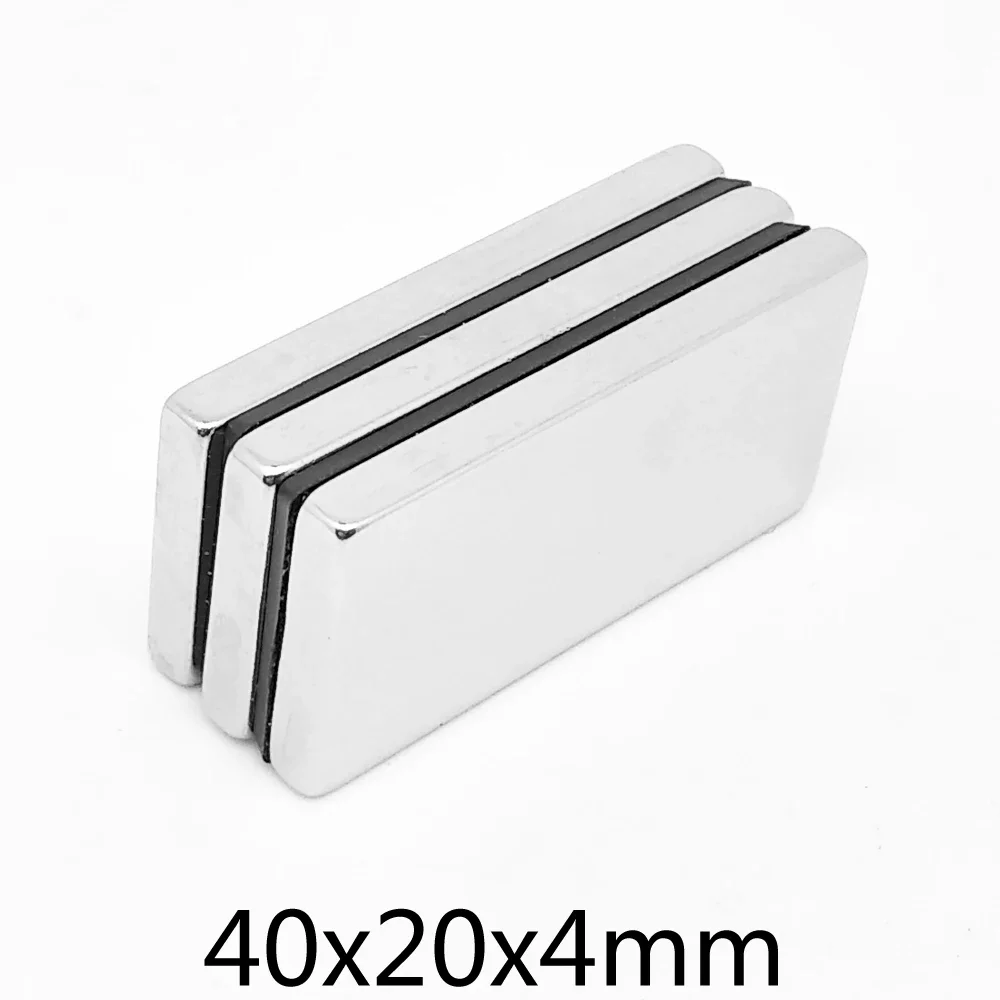 

Мощный квадратный магнит 40x20x4 мм (40*20*4 мм) для домашних холодильников, офисов и DIY-проектов