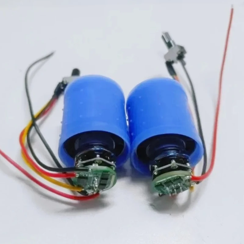 1pcs Mini Brushless Duct Fan DC 12V-24V 100000RPM Ultra high-speed Motor Aluminum Alloy Impeller DC Variable Frequency