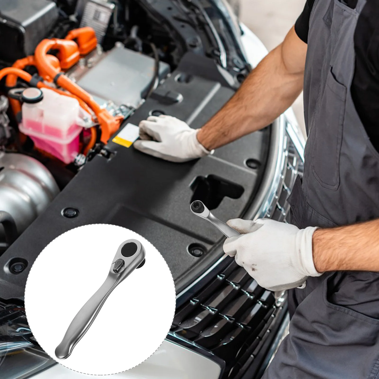 

Ratchet Screwdriver Wrench Precision 72-Tooth Reversible Mechanism Labor Saving Portable Repairing Wrenches Quick Release Mini