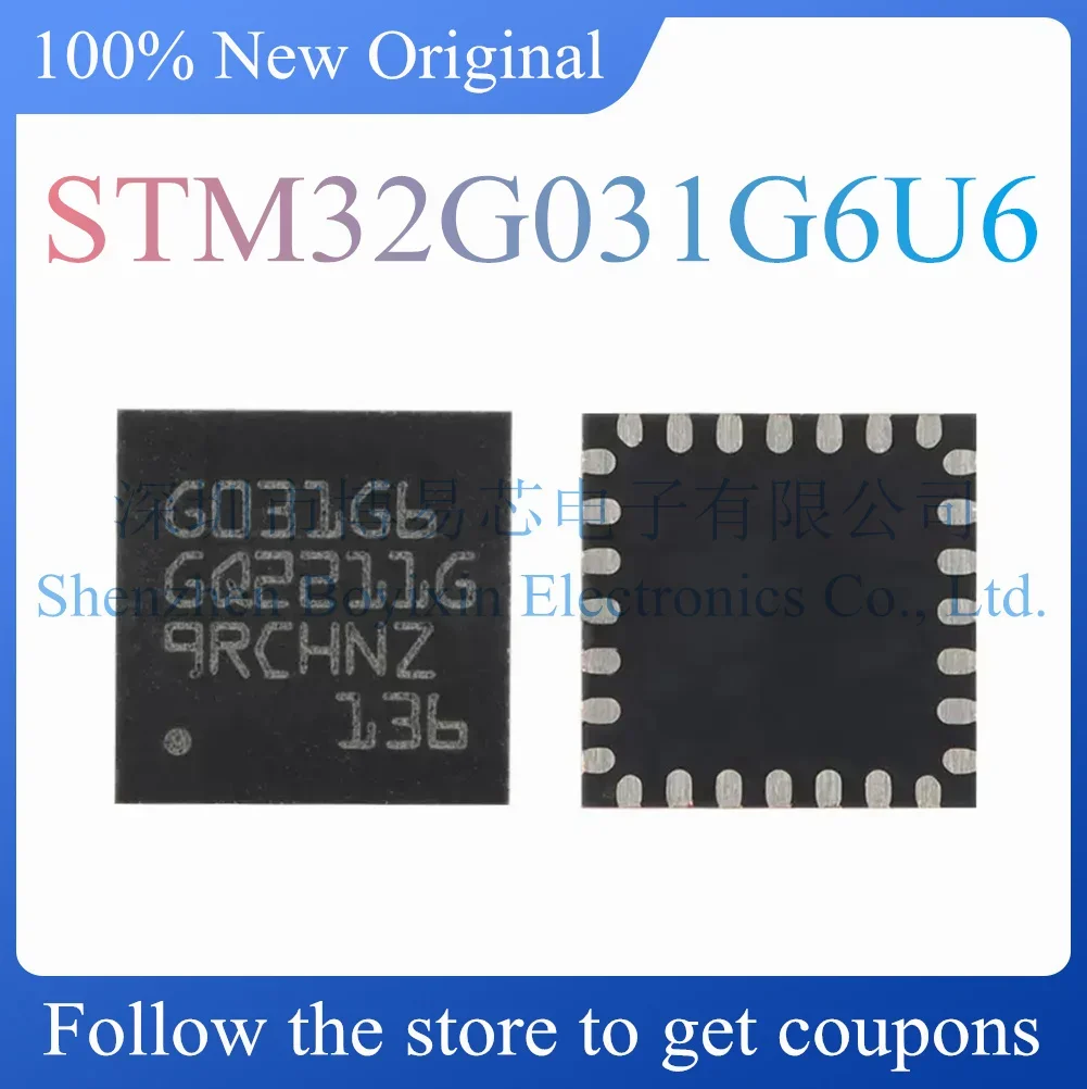 NEW STM32G031G6U6 Original Product UFQFPN-28