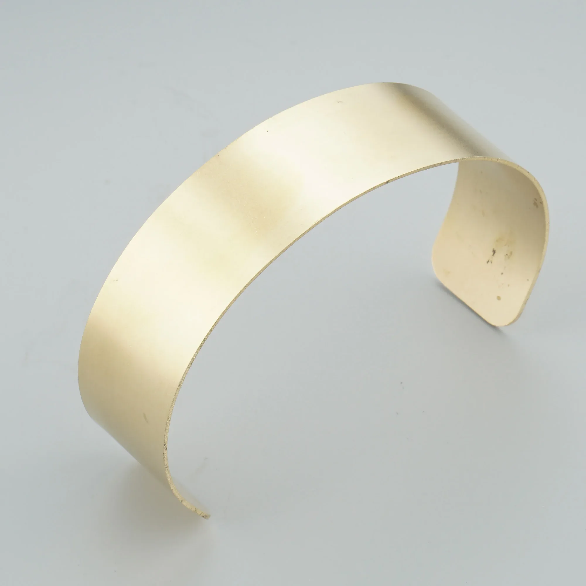 Minimalist Large Brass Cuff Bracelet,Multi Sizes,Bangle Bases In Rich Low Brass,Stamping Bracelet,6\'\' Florist Crosage