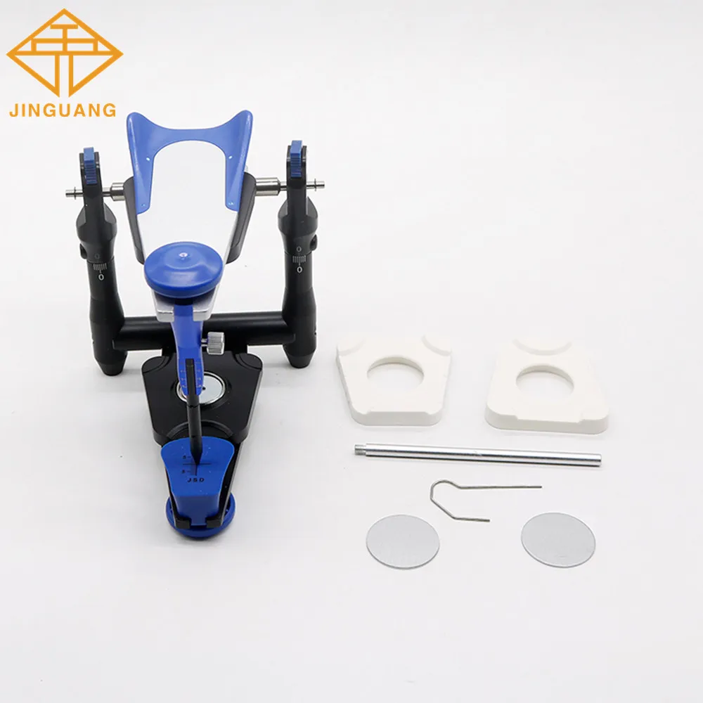 Dental Functional Zinc Alloy Articulator Model Accurate Scale Plaster Model Work Dentist Equipment Anatomic Dental Rack