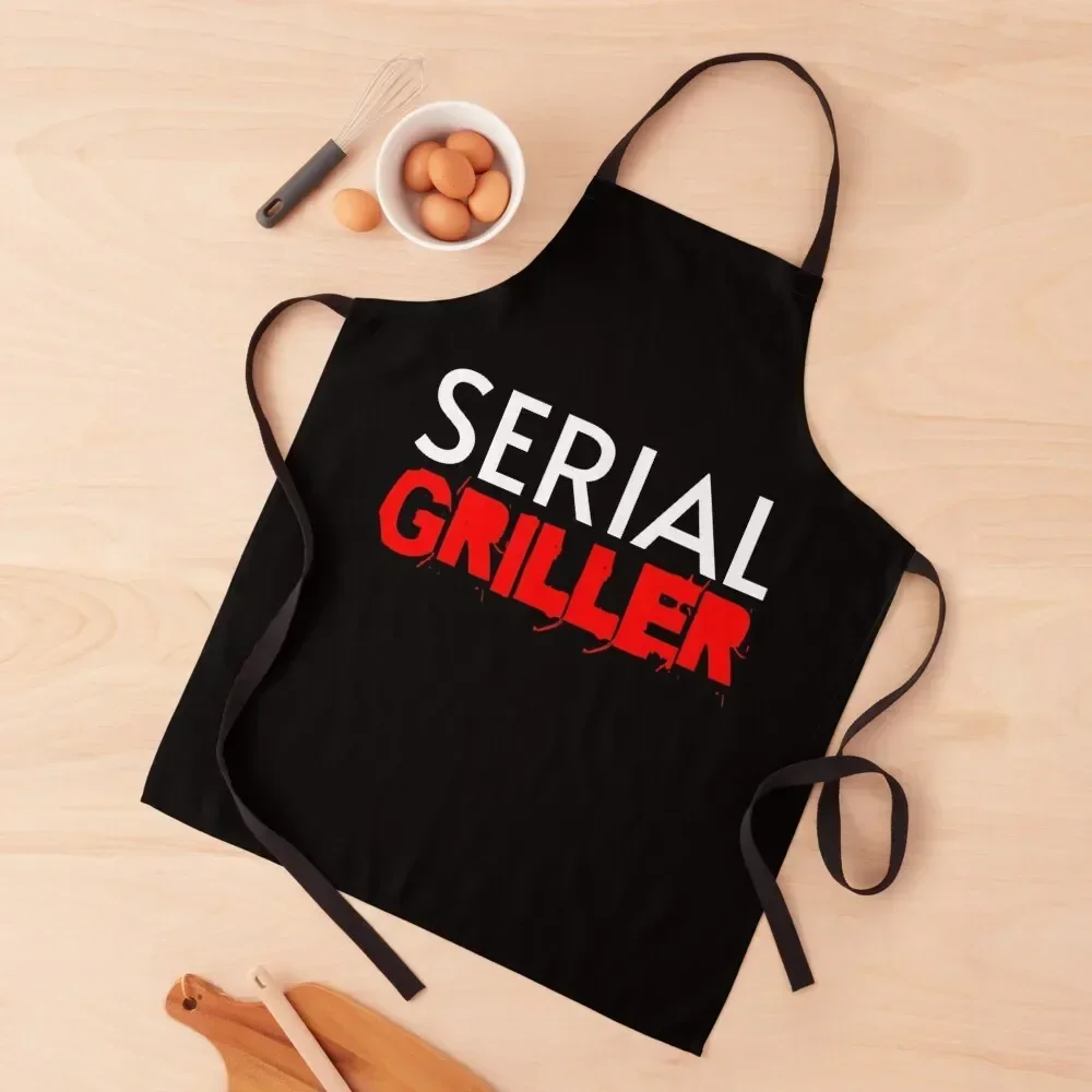 SERIAL GRILLER Apron Kitchen Accessories 2022 Women's Dress nail tech supplies Apron