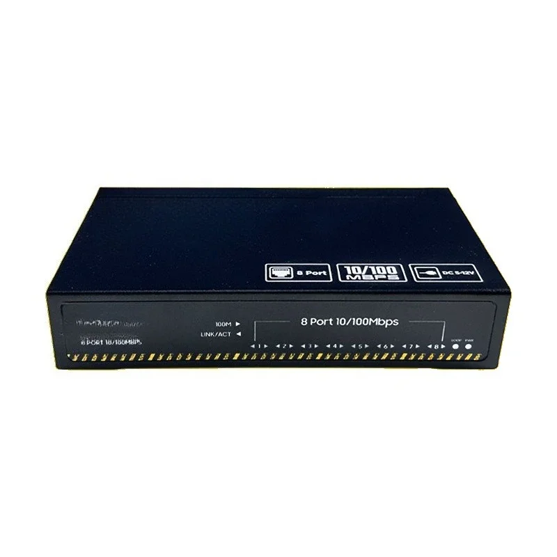 

TSW-108 Gigabit 8 port plug and play Ethernet switch