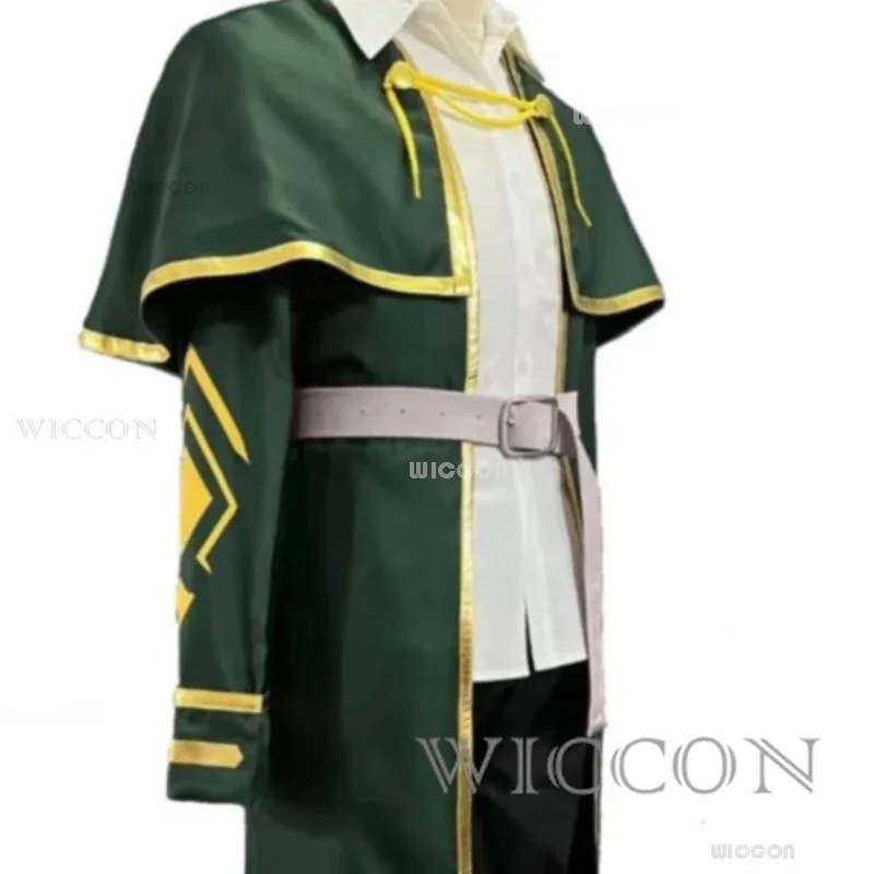Frieren no final funeral cosplay traje peruca frieren anime cosplay traje halloween herói festa roleplay roupas masculinas
