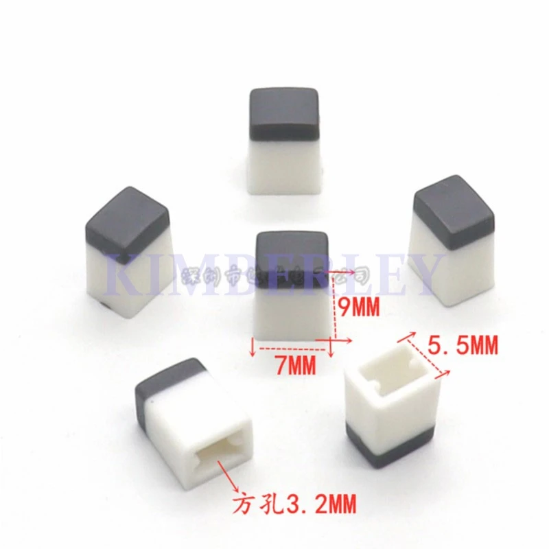 20 Piece 7*9MM Tap The Key Cap self-locking Key Cap Switch Press And Turn The Plastic Key Press The Key Cap 6*6