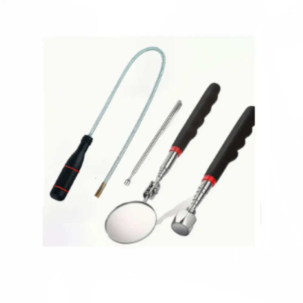 Flexible Magnetic Pick Up Rod LED Lighted Telescopic Magnet Stick Useful Hand Tool For Automotive Engine Repair