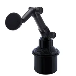 Magnetic Cup Holder Phone Mount Flexible Gooseneck Arm Car Cup Phone Holder Strong Magnets Mount for All Cellphones