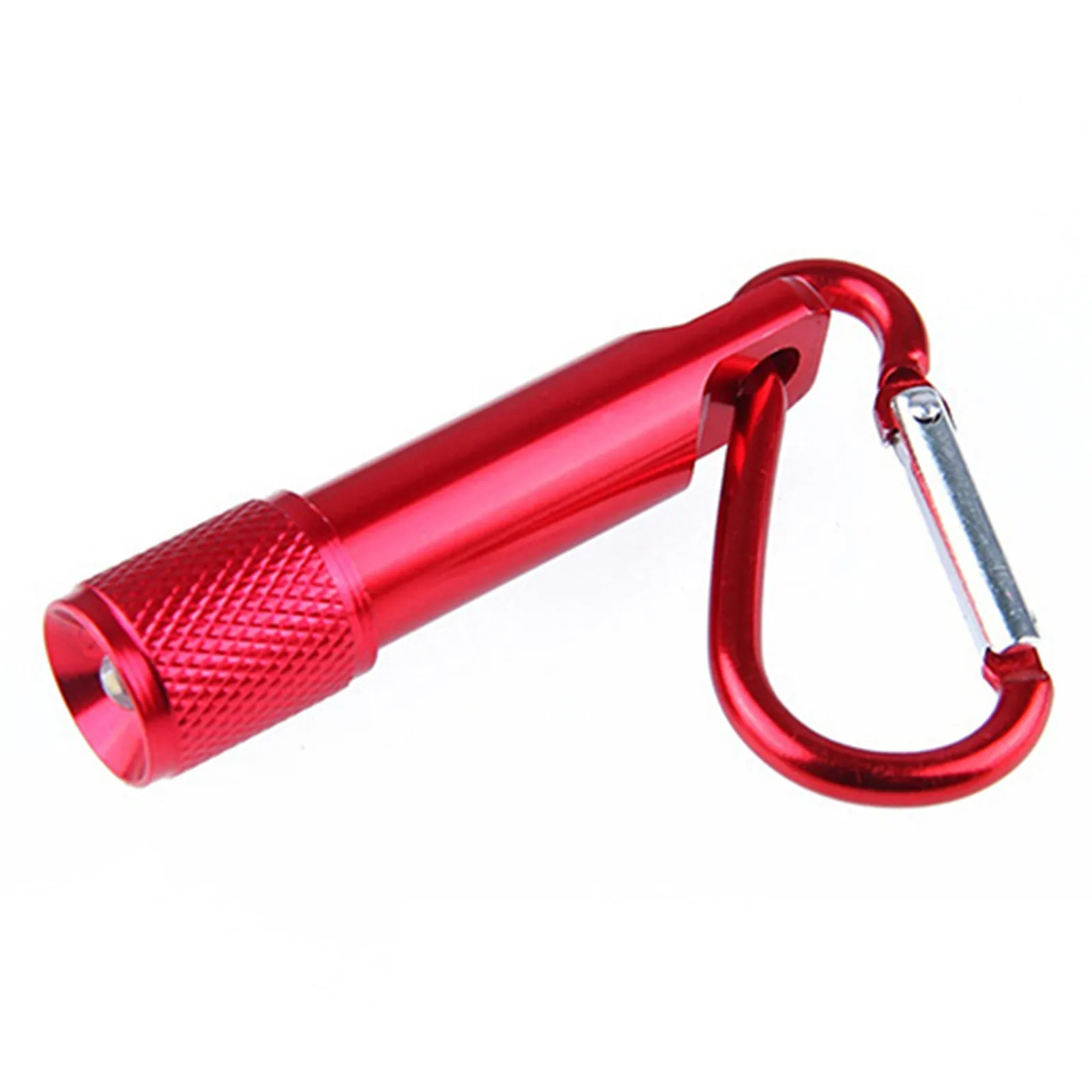 LED Flashlight Outdoor  LED Flashlight Carabiner Clip Keychain Portable Sports Torch Lamp