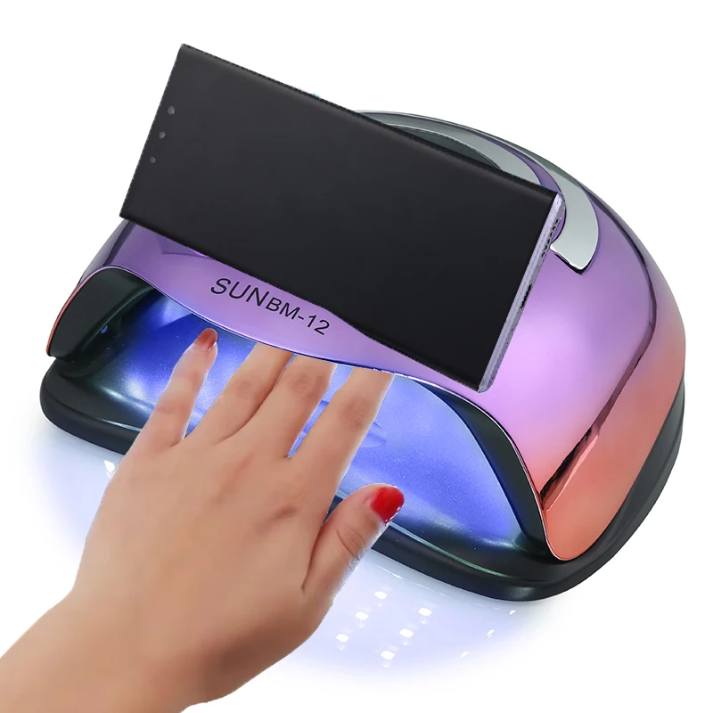 Powerful UV LED Nail Lamp for Nails Curing All Gel Polish with Large Screen Professional Manicure Drying Lamps Nail Equipment