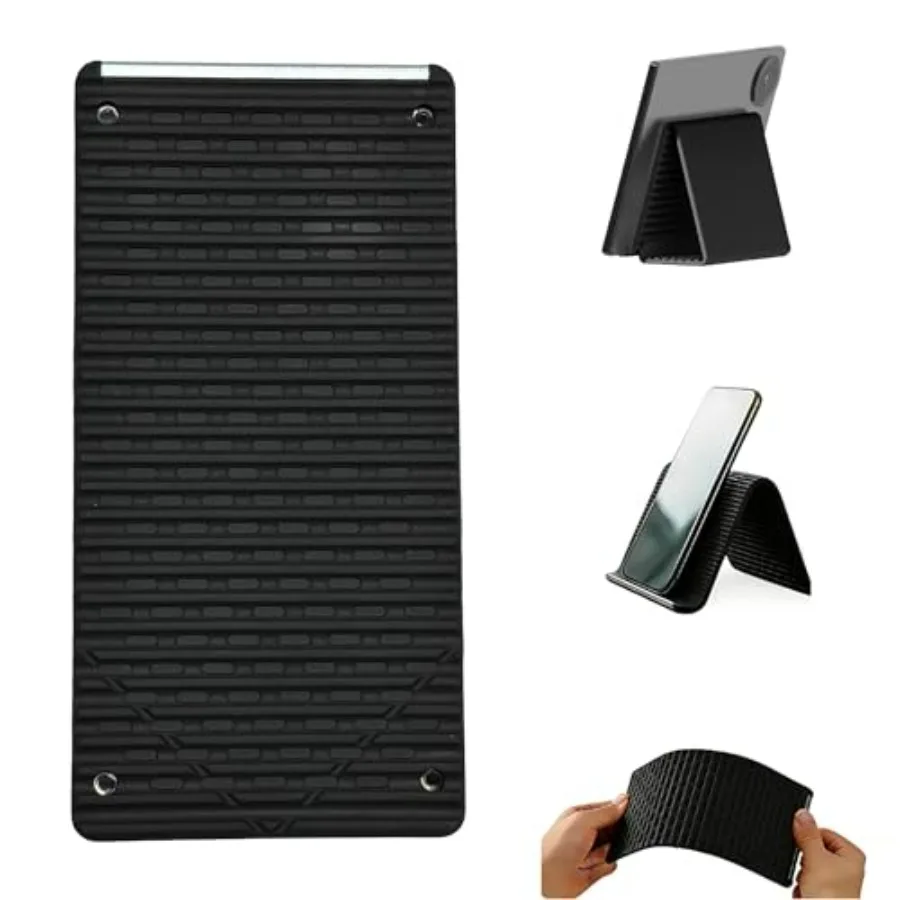 

Foldable Phone Stand, Bendable Rollable Design Flexible Silicone Phone Holder for Phone Tablet Laptop 2026 New Phone and Tablet