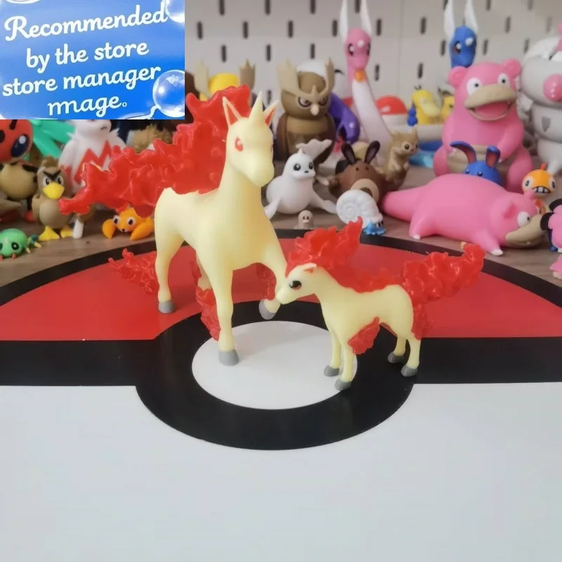

Ponyta Rapidash масштаб 1:20 экшн-фигурка пропорция DIY 3D печатная статуя персонажа из мультфильма украшение для рабочего стола уникальная игрушка в подарок