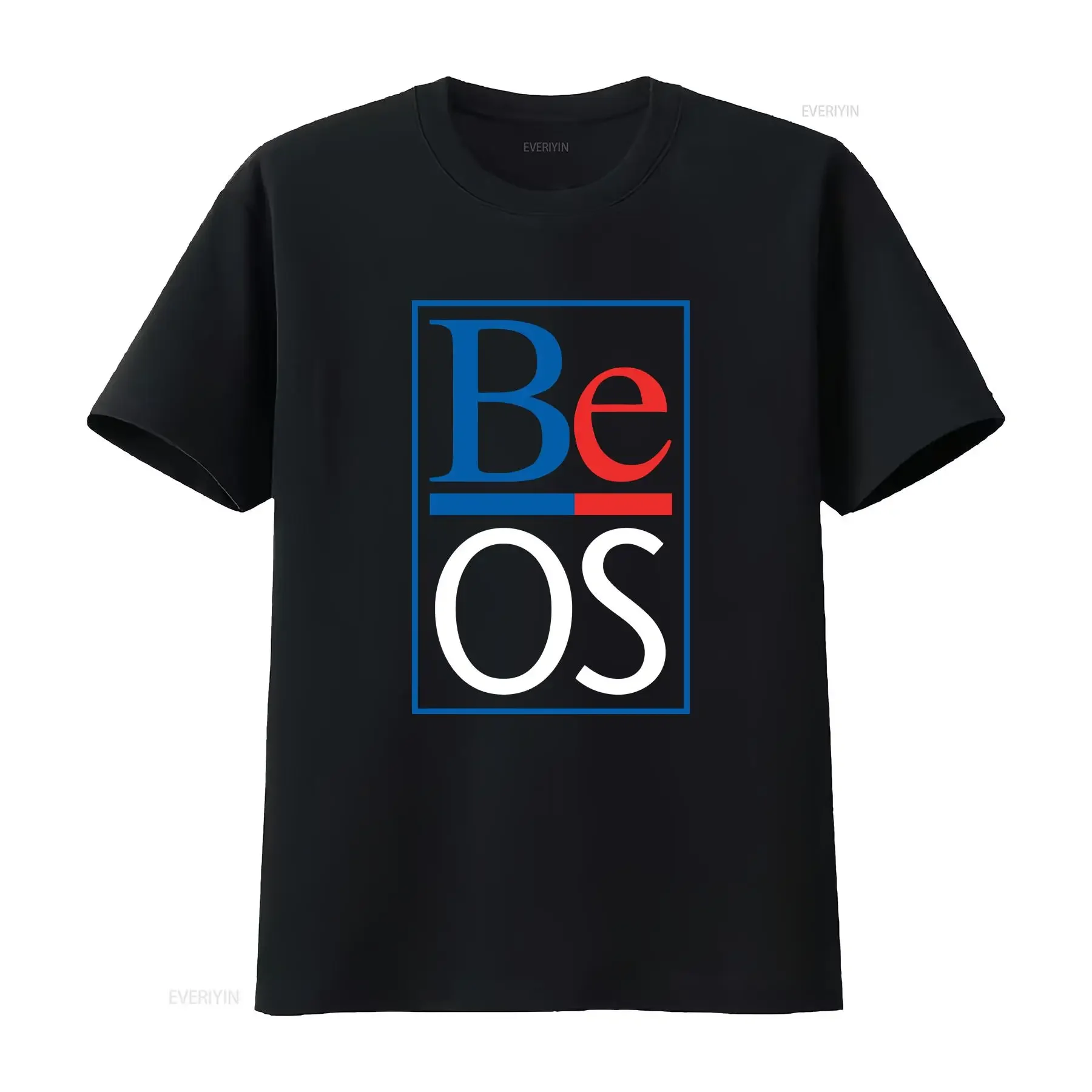 New BeOS Operating systems Logo Men's american funny T Shirt Size S XXL vintage Washed Stylish Slightly designer clothes