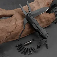 Newest Pliers Multitool Folding Pocket Camping Outdoor Survival hunting Screwdriver Kit Bits Knife Bottle Opener Hand EDC Tools