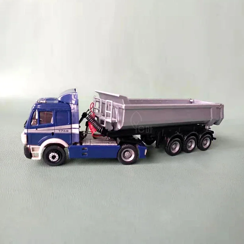 1/87 Dump Semi-trailer Three Axle Semi-trailer Dump Trailer Zx02