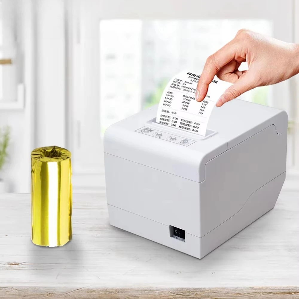 New 80mm USB LAN Thermal Receipt Printer ZYWELL ZY808 Impresora Trmica Ticket Printer