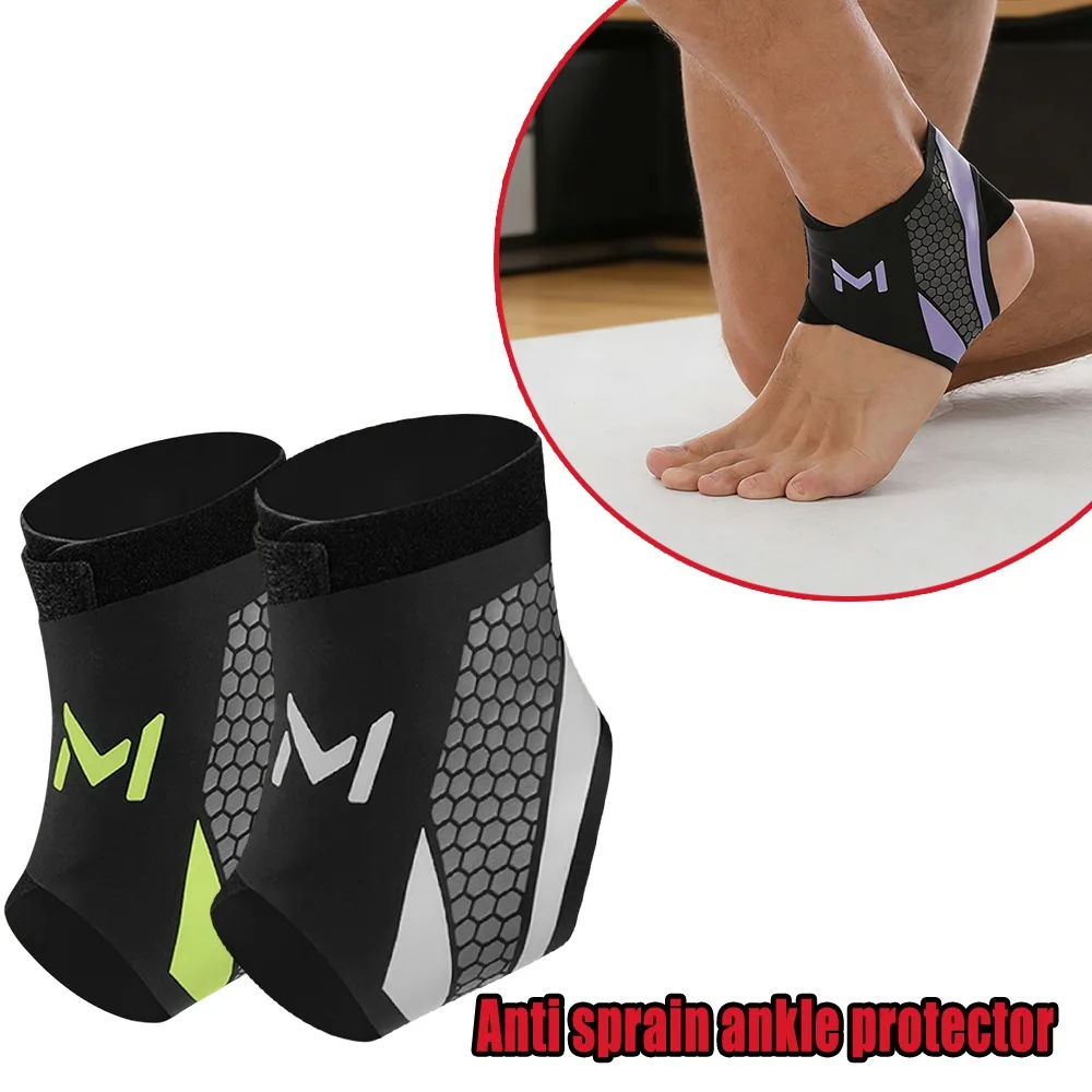 Lace Up Ankle Brace With Straps Adjustable Ankle Stabilizer For Basketball Soccer Sprain Prevention Protective Sleeve Unisex