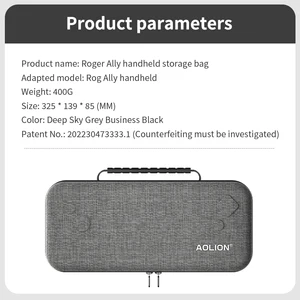 حافظة تخزين EVA واقية من Aolion ل ASUS ROG Ally ، حقيبة حمل للسفر ، حقيبة كمبيوتر محمول ، ملحقات الألعاب أفضل 8 حقائب ظهر Asus ROG مبيعا - رقم 3