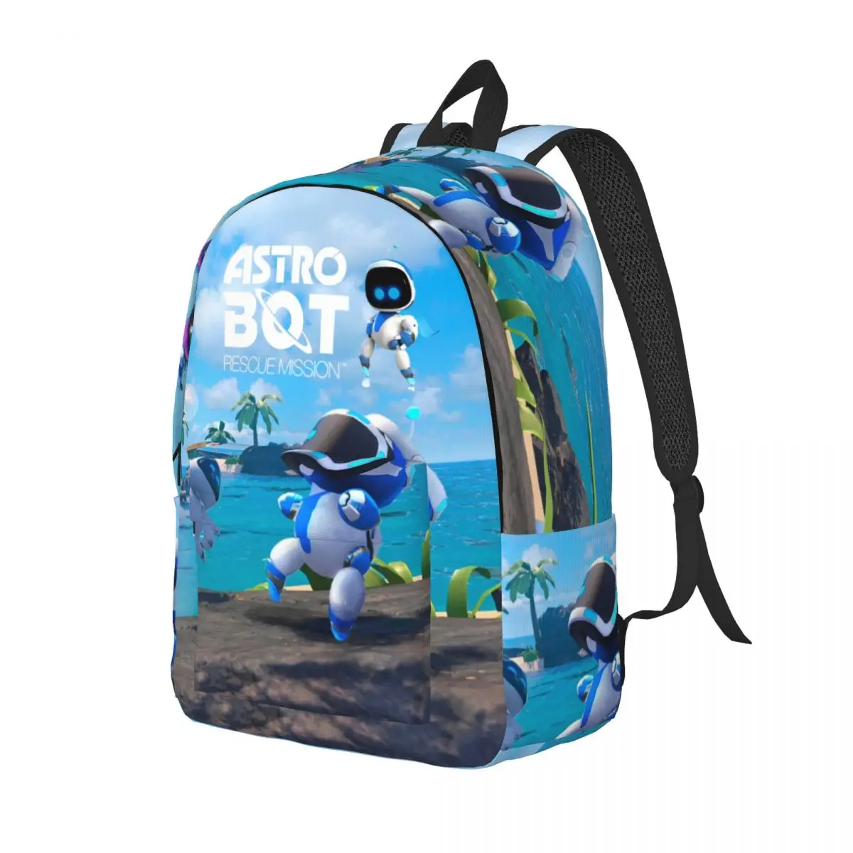 Astrobots Rescue Mission Backpack for Preschool Kindergarten School Student Bookbag Boy Girl Kids Daypack Gift