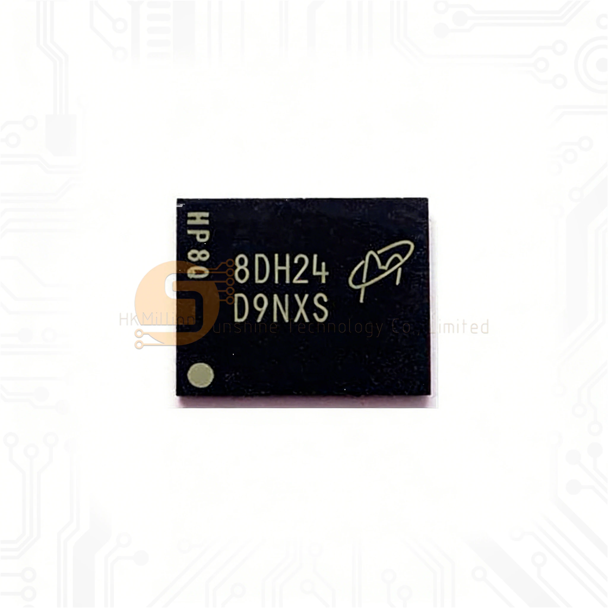 2pcs D9NXS MT47H256M8EB-25E IT:C DDR2 SDRAM Chip 2Gb 256Mx8 FBGA-60 Industrial Grade Memory IC